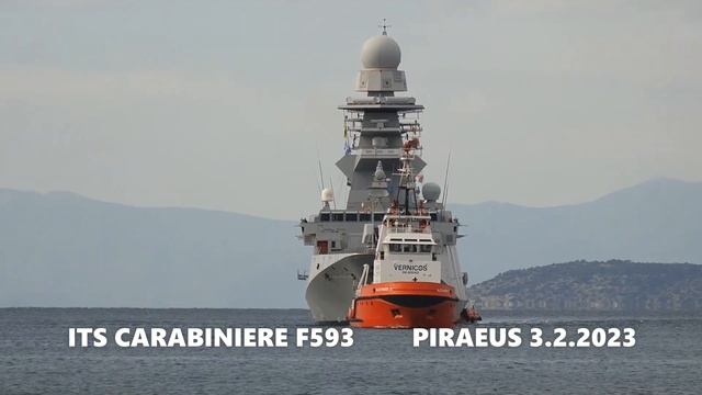 ITS CARABINIERE F593 [ Piraeus , Greece ] смотреть онлайн