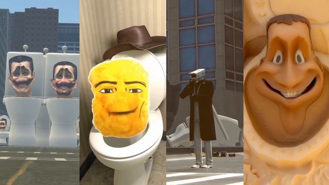 SKIBIDI TOILET MEGA BATTLE #162 || SKIBIDI TOILET VS CAMERA MAN VS POLICE MAN смотреть онлайн