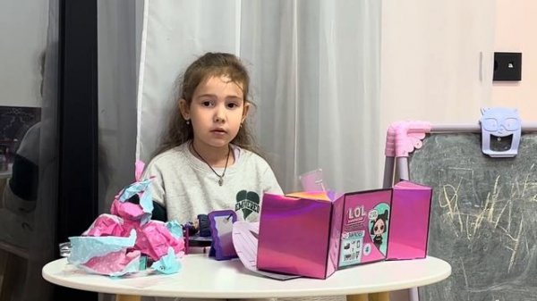 Распаковка куклы Lol