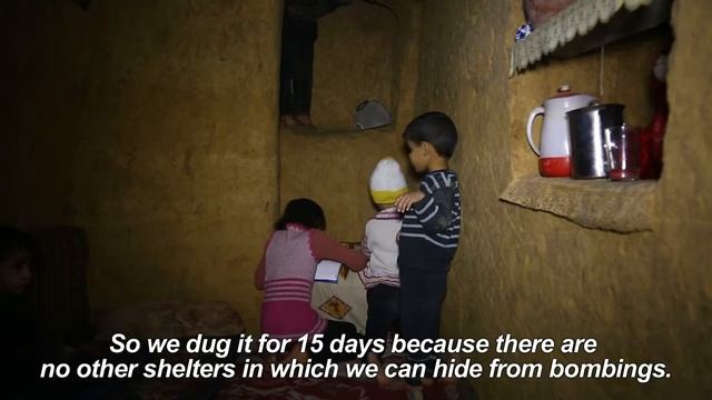 Life in Syria's Douma revolves around rhythm of bombs смотреть онлайн