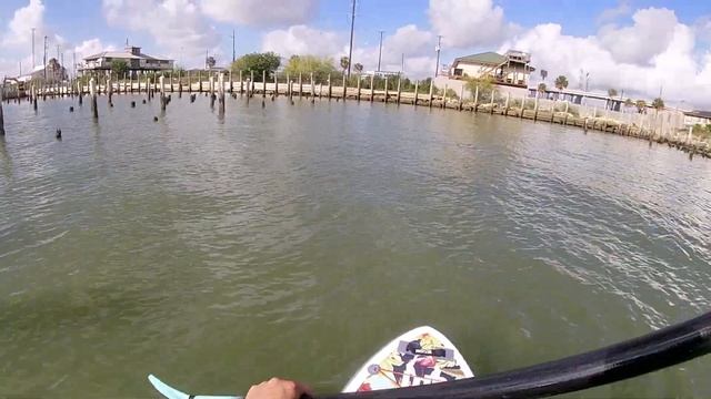 Fishing from a Paddle Board / Kemah, TX смотреть онлайн