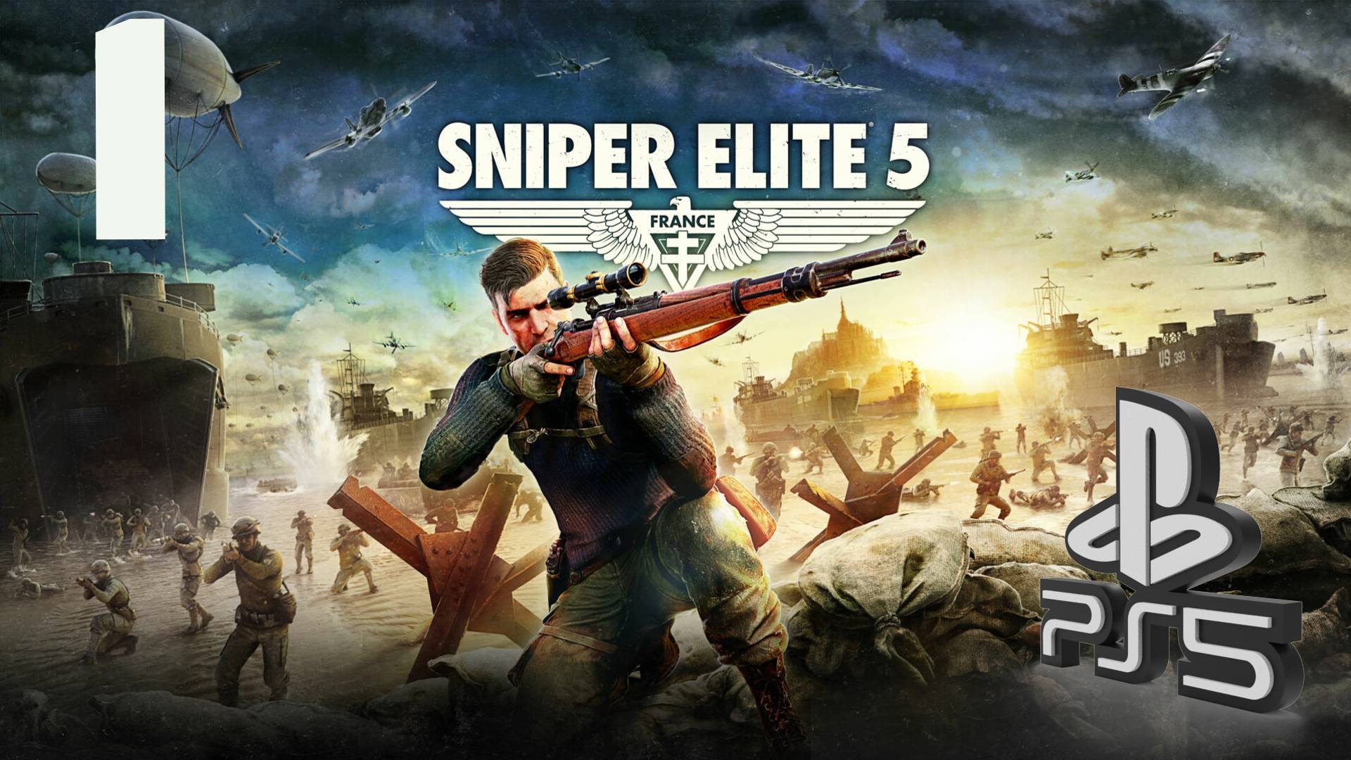 Sniper Elite 5 (СЛОЖНОСТЬ РЕАЛИЗМ) PS5 ➤ Прохождение на Русском - 1 смотреть онлайн