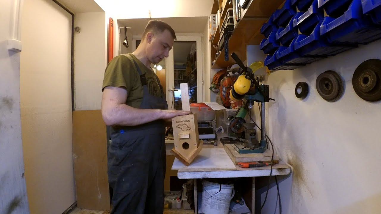 Постройка скворечника ТриколорТВ. Орнитологический DIY :)