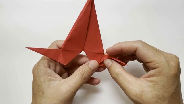 How to make Origami Pterodactyl - Easy Dinosaur DIY by Yellow Paper Origami смотреть онлайн