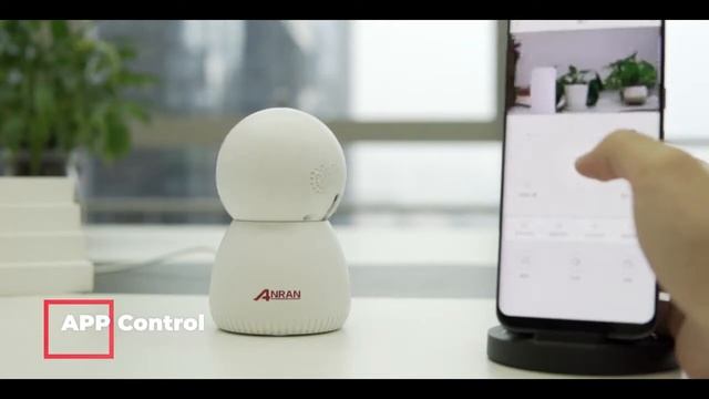 ANRAN Surveillance Camera 3MP Automatic Tracking IP Camera Home Security Camera Indoor Camera