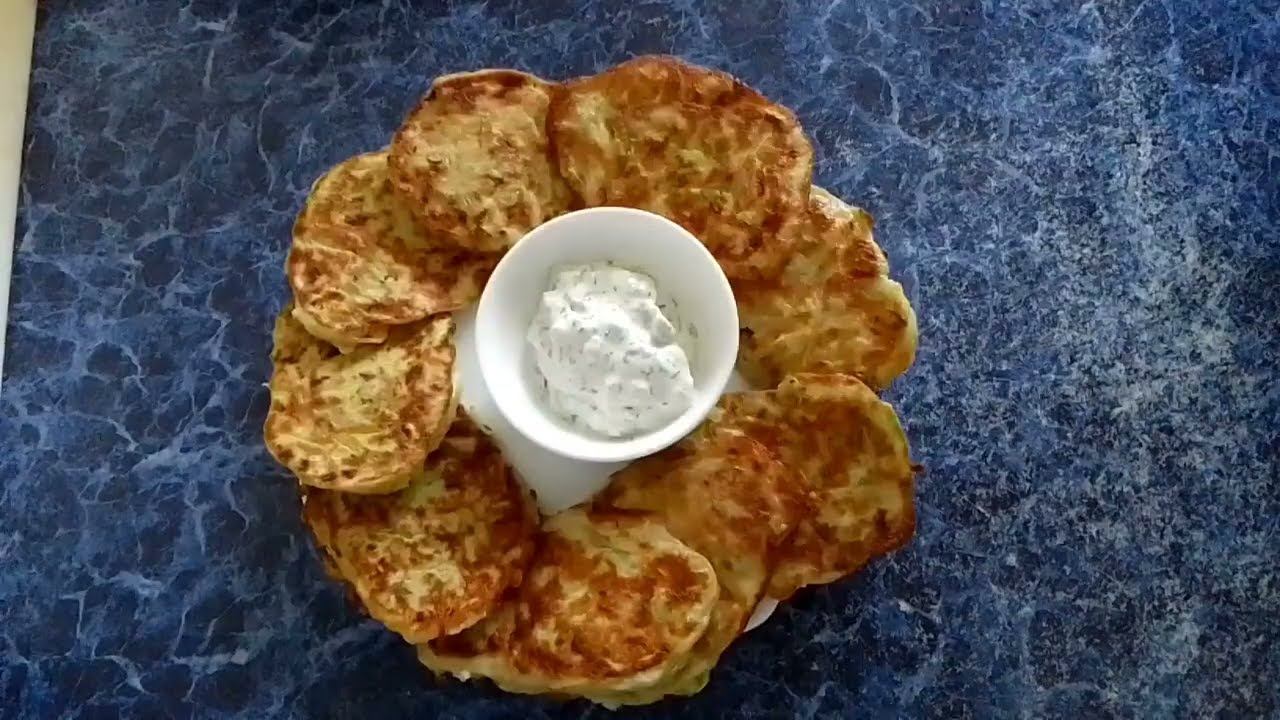 Оладьи из кабачков смотреть онлайн