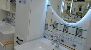 Зеркало с подсветкой и со встроенными часами!