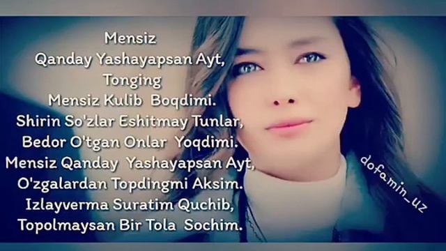 Менсиз Кандай Йашайабсан Бевафо😢 смотреть онлайн