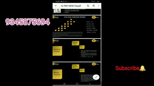 G-Pay&G Shop Sponsor income plan details || G-pay & G shop plan in Tamil смотреть онлайн