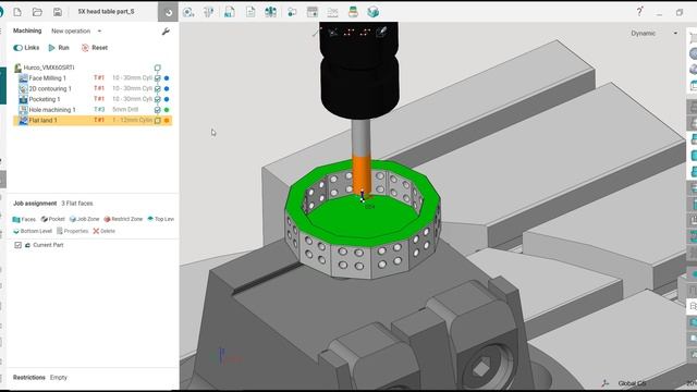SprutCAM Tutorial #78 | Mill 5 Axis Machine HeadTable toolpath смотреть онлайн