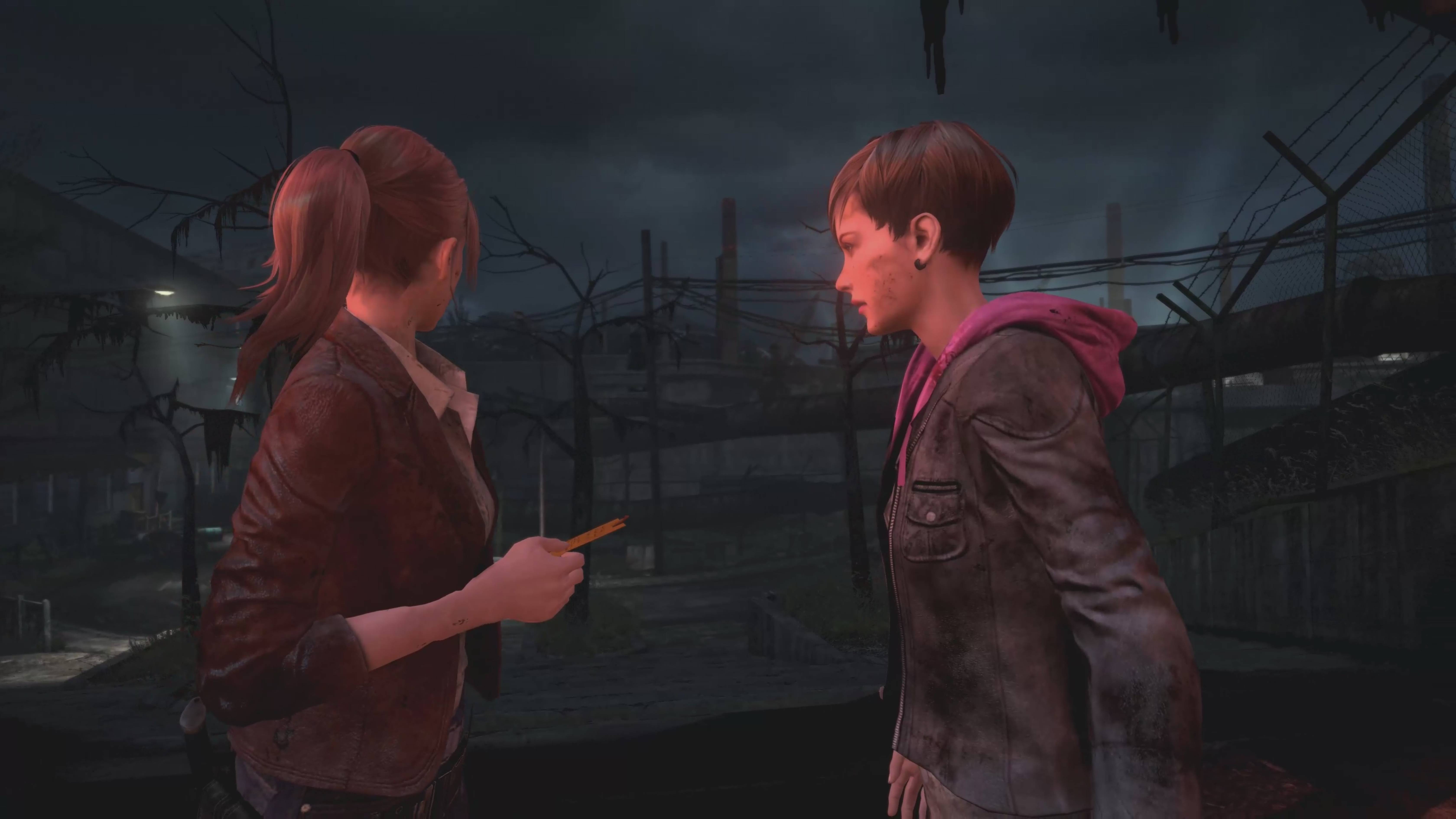 Resident Evil Revelations 2 Part8. Клэр и Мойра ища Наталью попадают в пищеблок и на скотобойню.