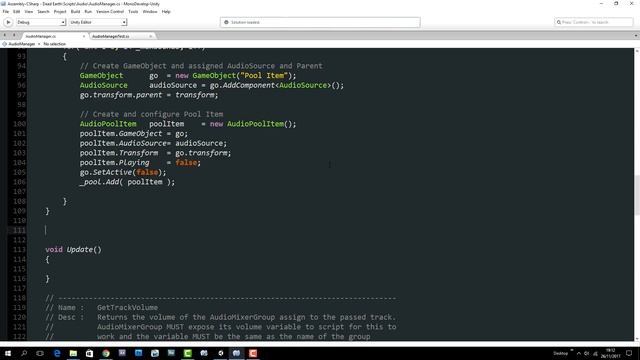 44 - Creating an Audio Pooling System смотреть онлайн