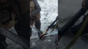 Ортопедическая подгонка деревянного приклада тигр.