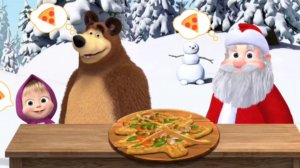 Маша и Медведь пиццерия