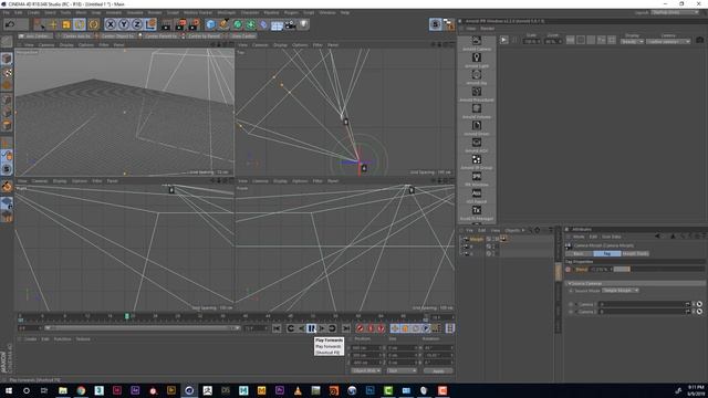 Morph camera in C4D and how to access its focus distance смотреть онлайн