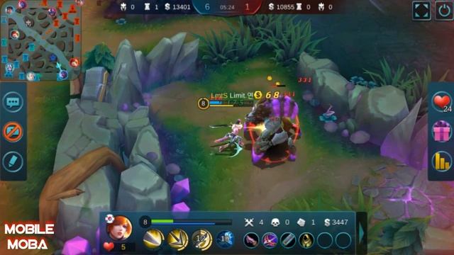 [World Rank 1 Fanny] Fanny Semi Tank Build Fanny Gameplay and Build by Limit.연 смотреть онлайн