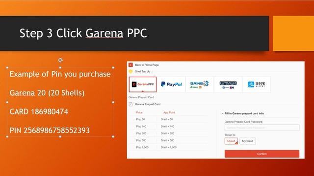 How to Redeem Garena Shells Pin - E-Load Imagination смотреть онлайн
