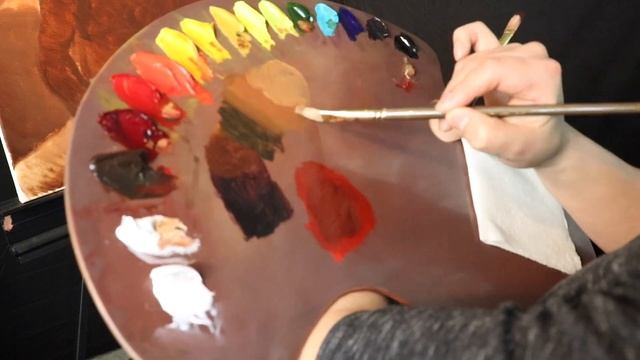 How to PAINT with lots of COLORS + STRUCTURE of the HEAD смотреть онлайн