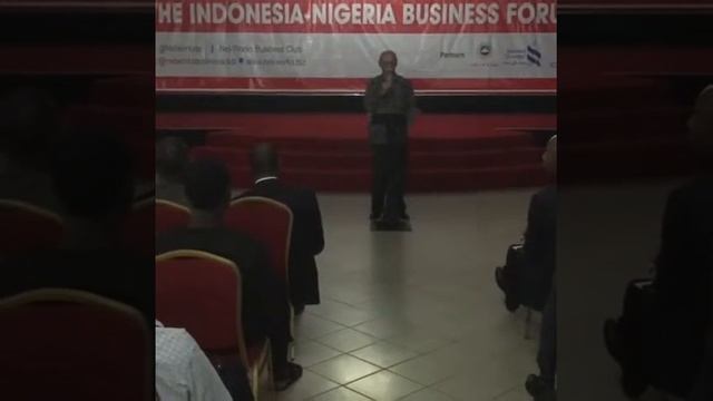 Ambassador Harry Purwanto speak about the Indonesian African Forum смотреть онлайн