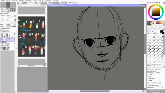 [speed paint] Paint Tool SAI - Color Palette Challenge #3: KATE BECKETT and HARRY POTTER смотреть онлайн