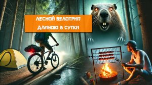 Таинственная лесная тропа через глушь в еще большую глушь. Велопоход с ночевкой.