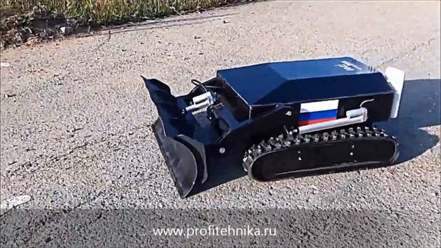 Робот-снегоуборщик OMI-Plowv