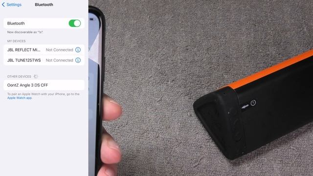 Pairing Oontz Angle3 Speaker to an iPhone (How to instructions) смотреть онлайн