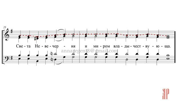 Ирмосы 1-го канона Сретения Господня, глас 3 обиходный напев, И.Валяев - Сопрановая партия смотреть онлайн