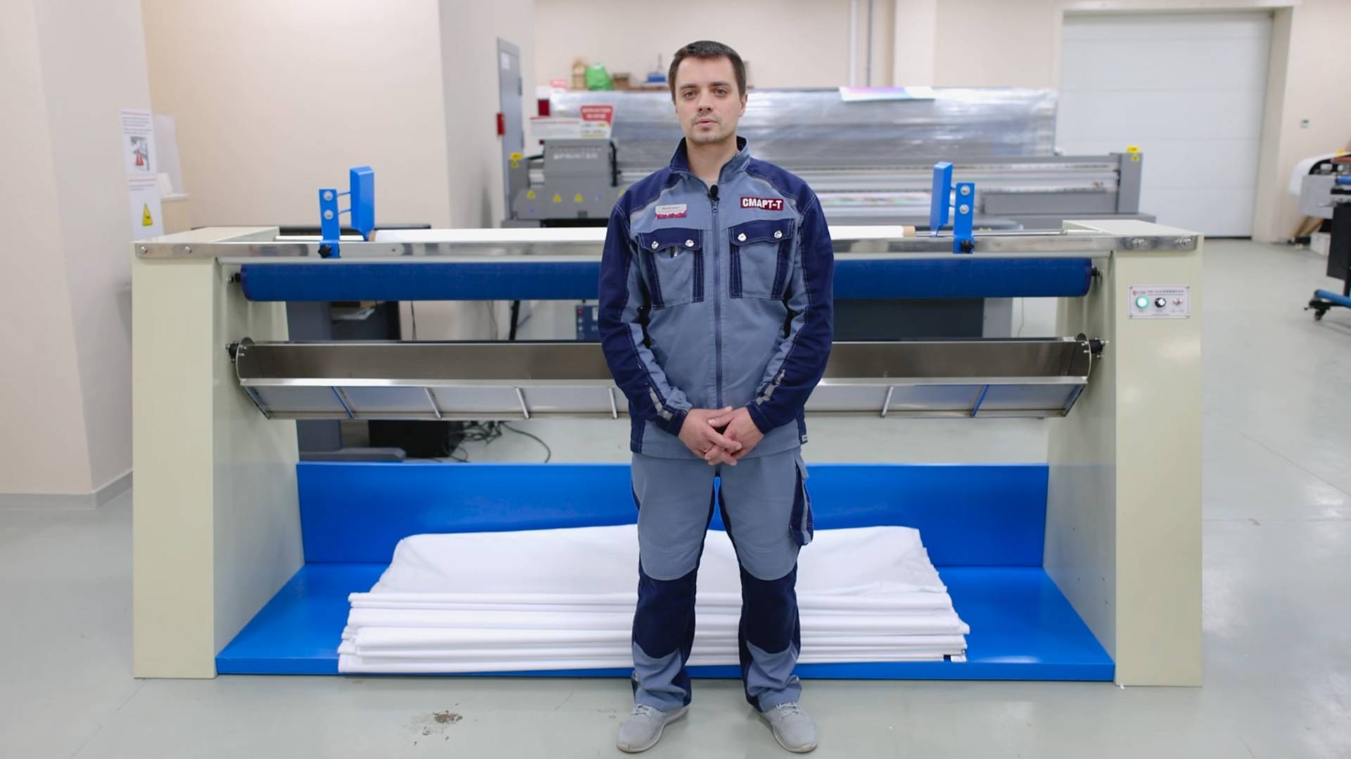 Укладчик текстиля из рулона в стопу GuangDong YYC YS1