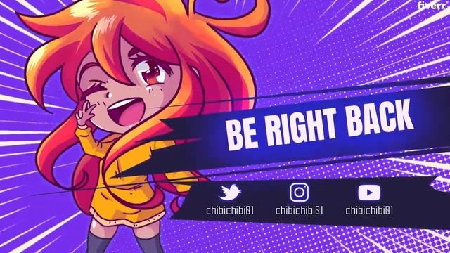 Make animated twitch brb, starting soon, ending screens - Best Animation for Streamers service смотреть онлайн