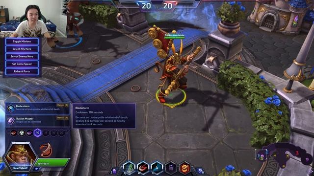 Monkey King Samuro - Heroes of the Storm gameplay смотреть онлайн