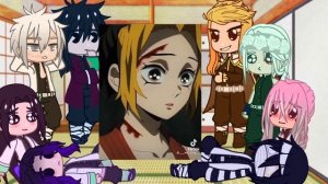 🍡~Hashiras react to Tengen wives~🛐