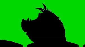 Timon and Pumbaa Interrupt 2 Green Screen
