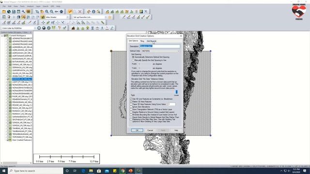 Membuat Dem dari Garis Kontur di Global Mapper 18 смотреть онлайн