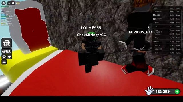Megarock Prevents People From Playing Slap Battles.
