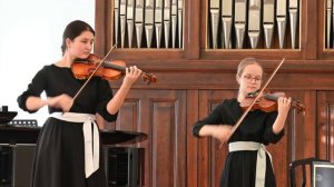 Вивальди. Концерт для двух скрипок ля минор, 1 часть