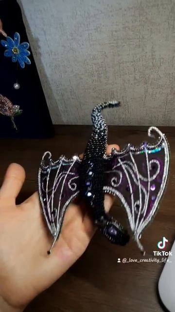 Хотела сделать брошь из бисера "Дракон", а получилась... смотреть онлайн