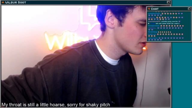 Wilbur Soot Singing La Jolla (Your City Gave Me Asthma 1 Year Anniversary Stream) смотреть онлайн