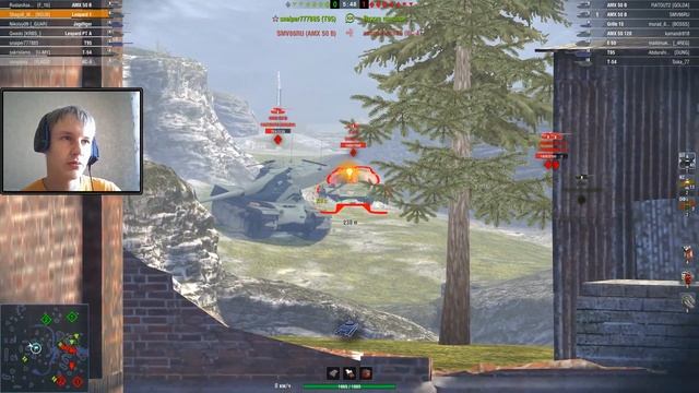 ОЧЕНЬ ХОРОШАЯ ИГРА НА Leopard 1 - Реплеи WoT Blitz смотреть онлайн