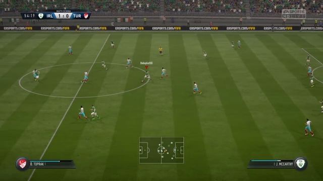 FIFA 17 Ирландия Турция 2-1 смотреть онлайн