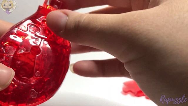 Bepuzzled 3D Crystal Puzzle- The Red Bird- Tutorial Version смотреть онлайн
