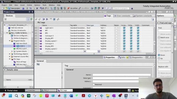 Factory IO and TIA Portal - Conveyor Basics