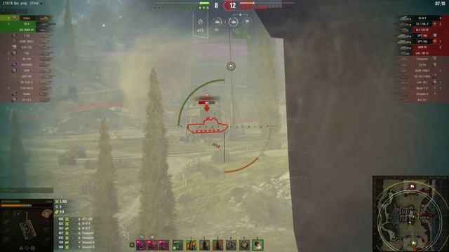 World of Tanks Cobra - 9 Kills 9,2K Damage смотреть онлайн