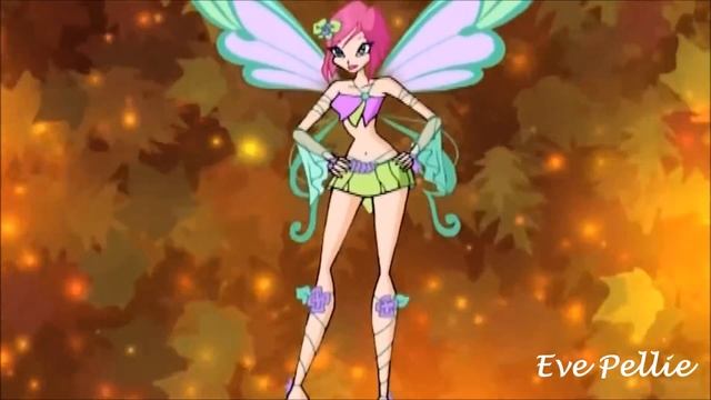 Winx Club Tecna All Transformations Up To Dreamix HD смотреть онлайн