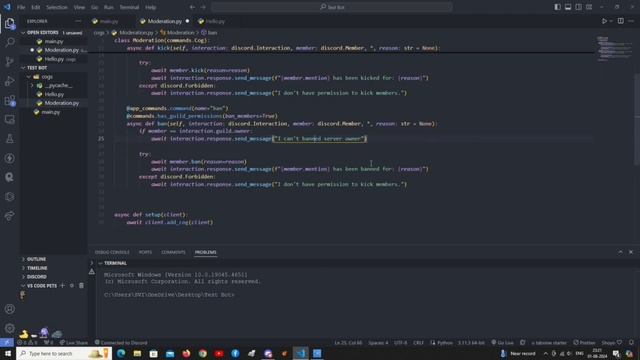 Discord Bot 2024 || v2.4 discord.py || Moderation commands || Part-3 || No talking смотреть онлайн