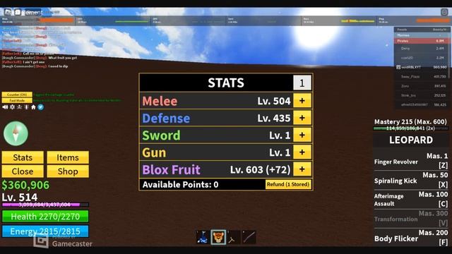 GRINDING WITH LEOPARD CAN WE GET LEVEL 300 ON LEOPARD? #bloxfruits смотреть онлайн
