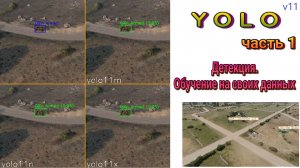 050. YOLO. Часть 1. Детекция. Обучение на собственном датасете.