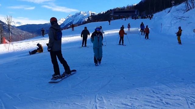 Сочи. Поднимаемся в горы. Роза Хутор. Роза Пик. смотреть онлайн