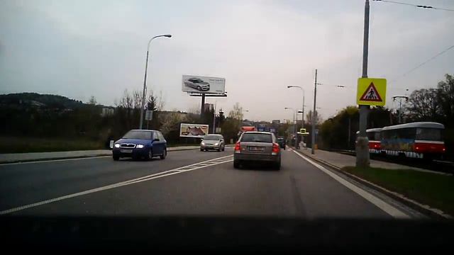 Škoda Favorit onboard video -- 808 Spy Camera with "driving" firmware HD смотреть онлайн