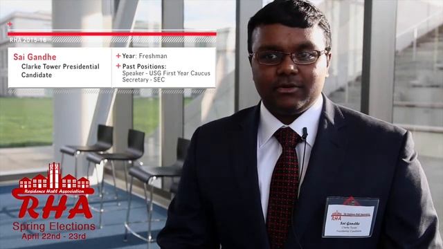 Sai Gandhe - CWRU RHA Spring Elections 2015 смотреть онлайн